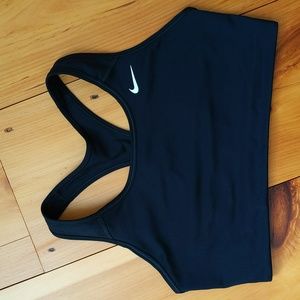 Nike Sports Bra - Size L, Black